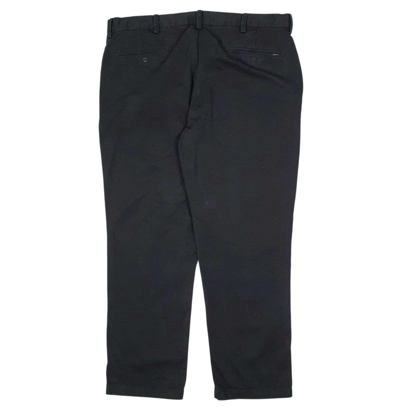Mens Black Polo Ralph Lauren Classic Fit  Trousers