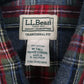 Mens Grey L.L.Bean Flannel  Shirt
