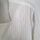 Mens White Bulgari Cufflink  Shirt