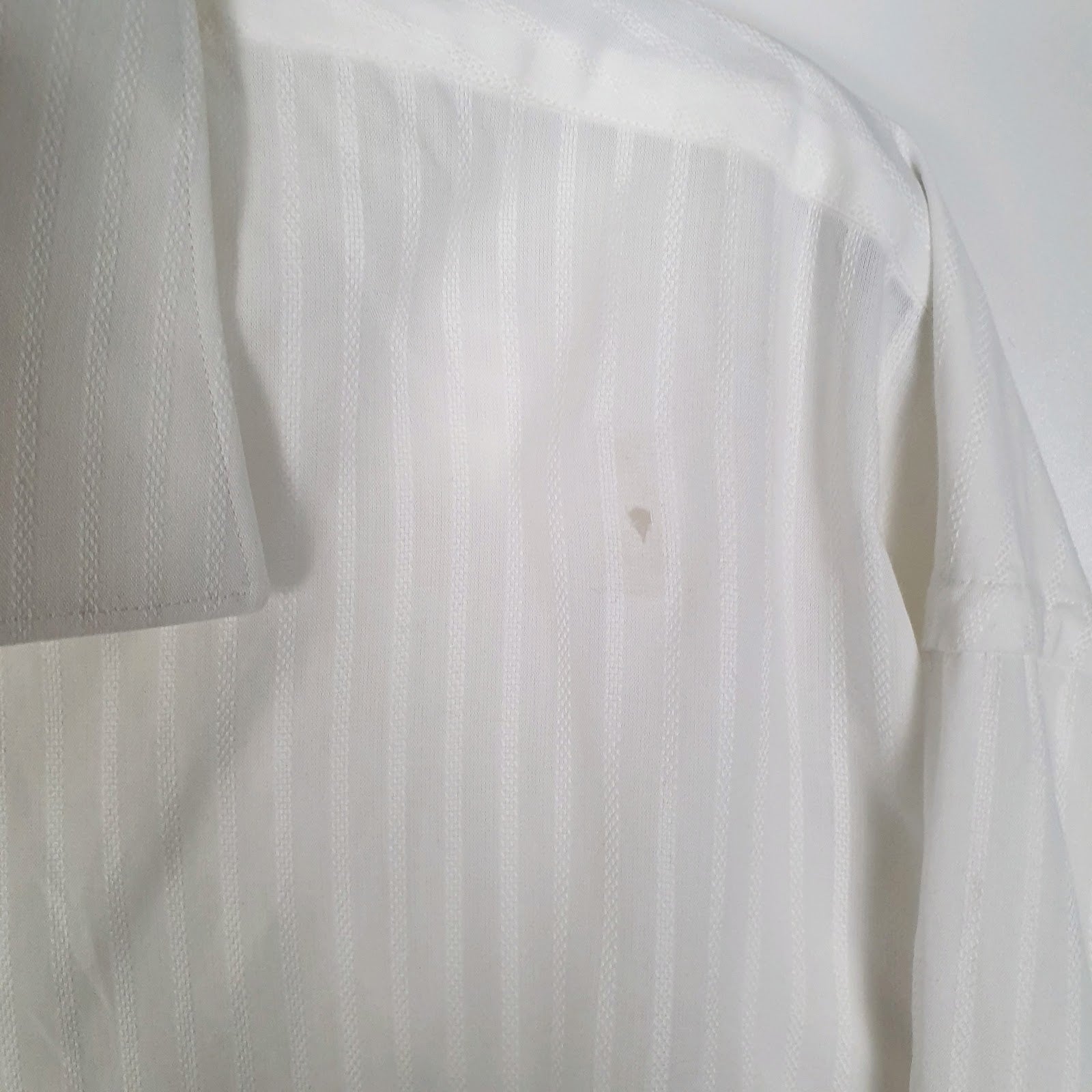 Mens White Bulgari Cufflink  Shirt
