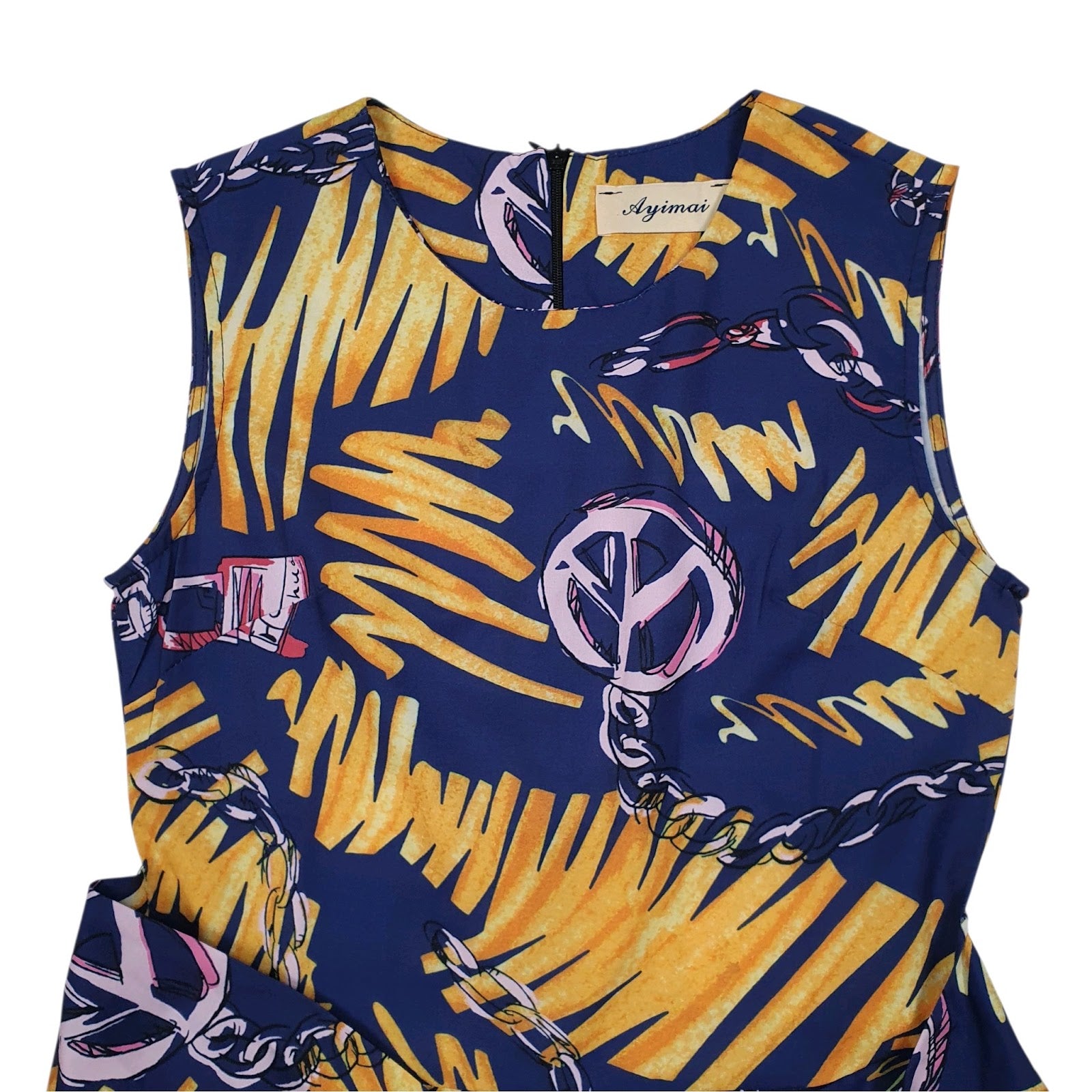 Womens Navy Ayimai   Dress