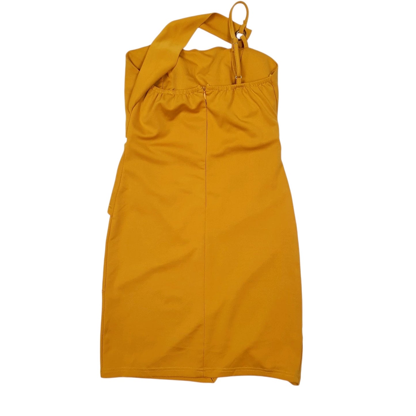 Womens Orange Le Yu Ya Asymmetric  Dress
