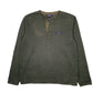 Mens Green Patagonia Better Sweater Henley Pullover Crewneck Jumper