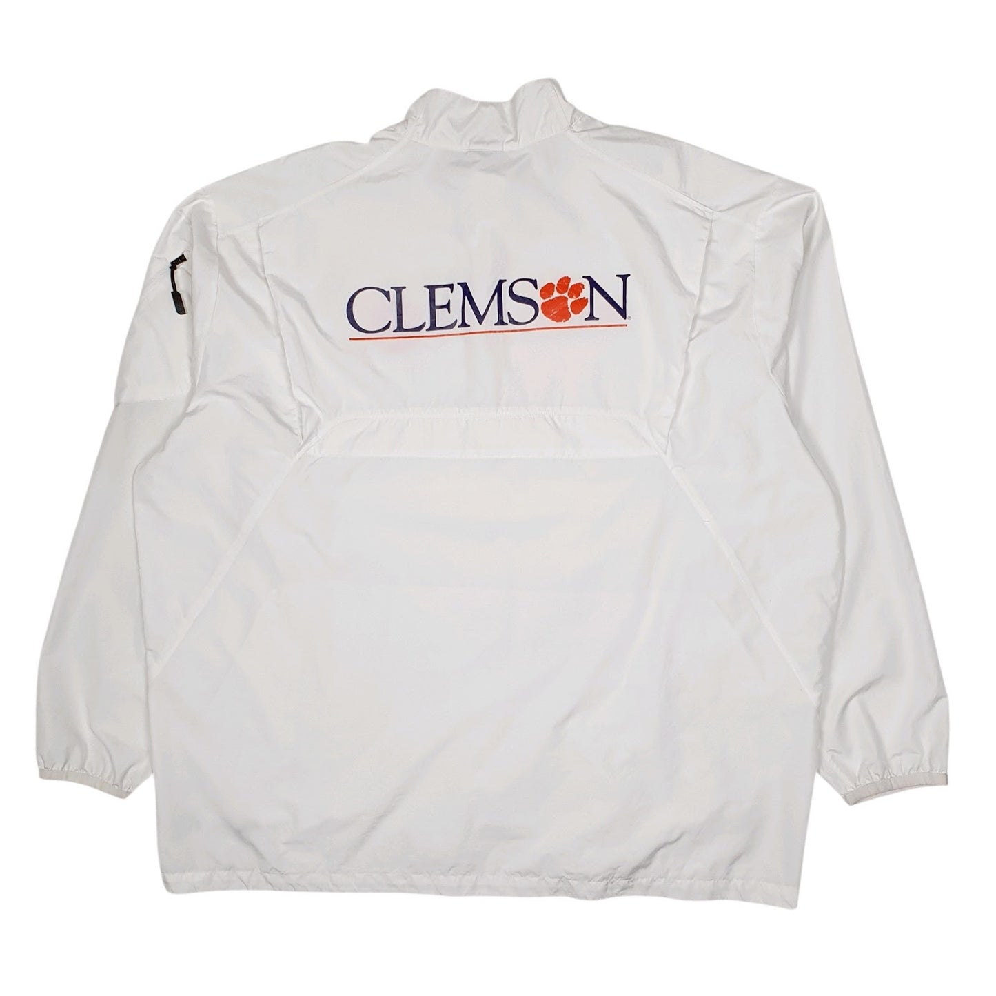 Mens White Nike Storm Fit Clemson University  Coat