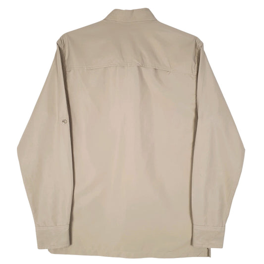Mens Brown Eddie Bauer Hiking  Shirt