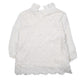 Womens White Olive des Olive  Crewneck Jumper