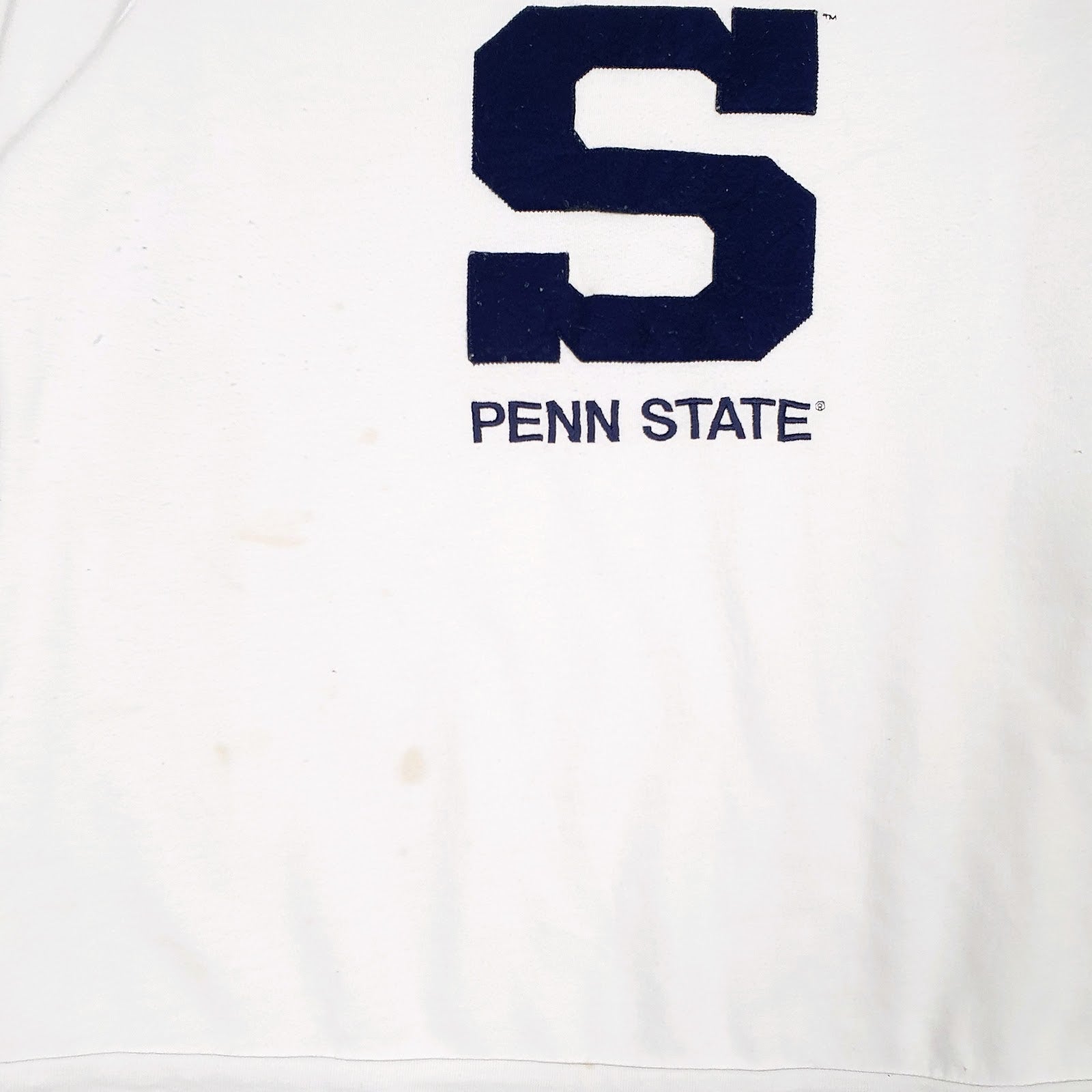 Womens White Champion Penn State Crewneck Jumper