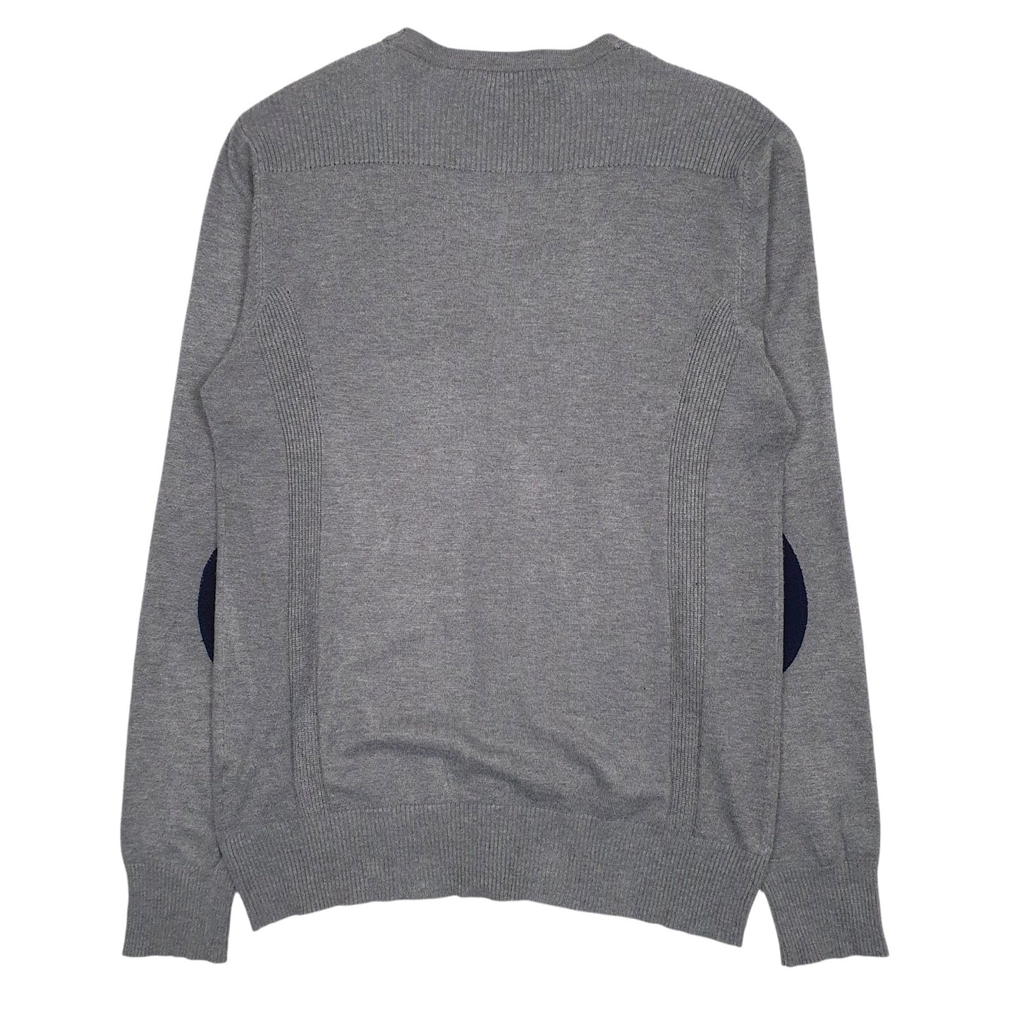 Mens Grey Armani  Cardigan Jumper