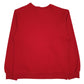 Mens Red Jerzees Graphic Crewneck Jumper
