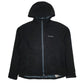 Womens Black Columbia Sportswear Company Fleece Lined Windbreaker Hoodie Coat