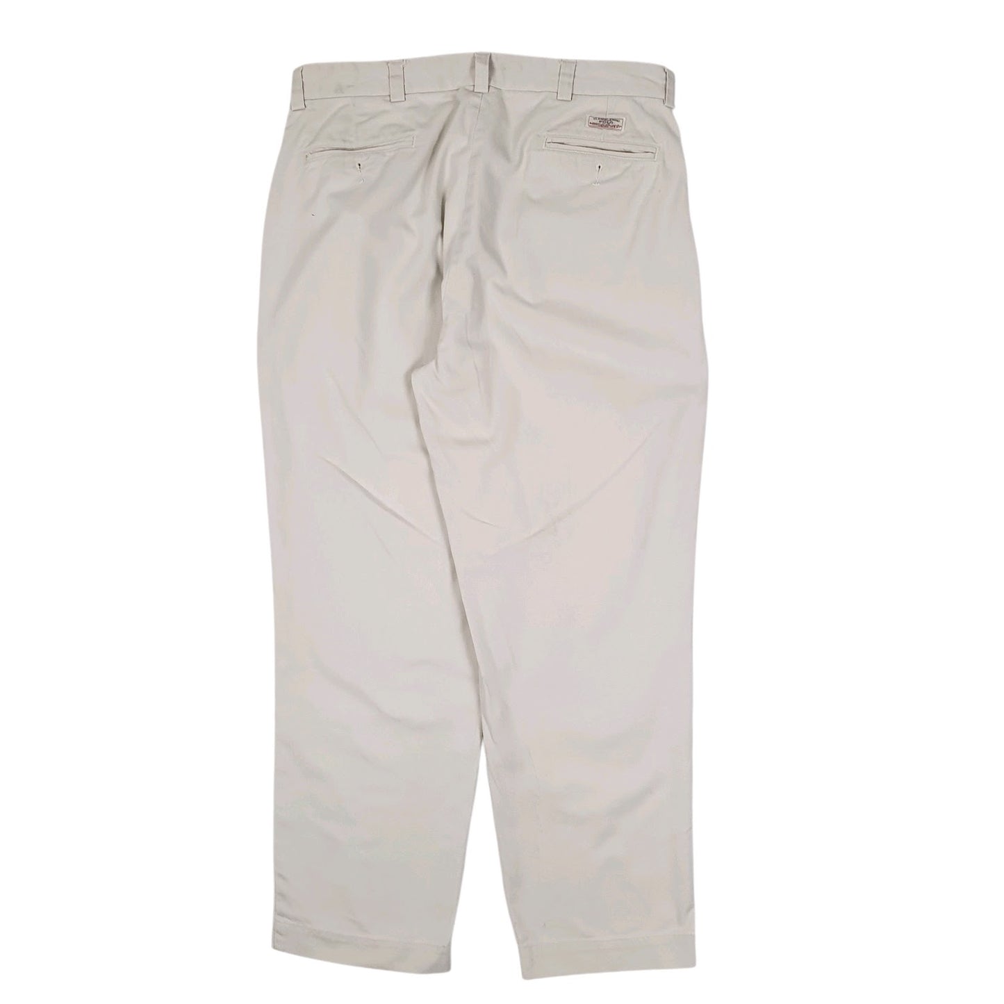 Mens Grey Polo Ralph Lauren Phillip Pant Vintage 90s  Trousers
