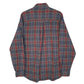Mens Grey L.L.Bean Flannel  Shirt