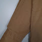 Mens Beige Lee Vintage 80s Cordoroy Western Pearl Snap  Shirt