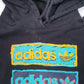 Mens Black Adidas  Hoodie Jumper