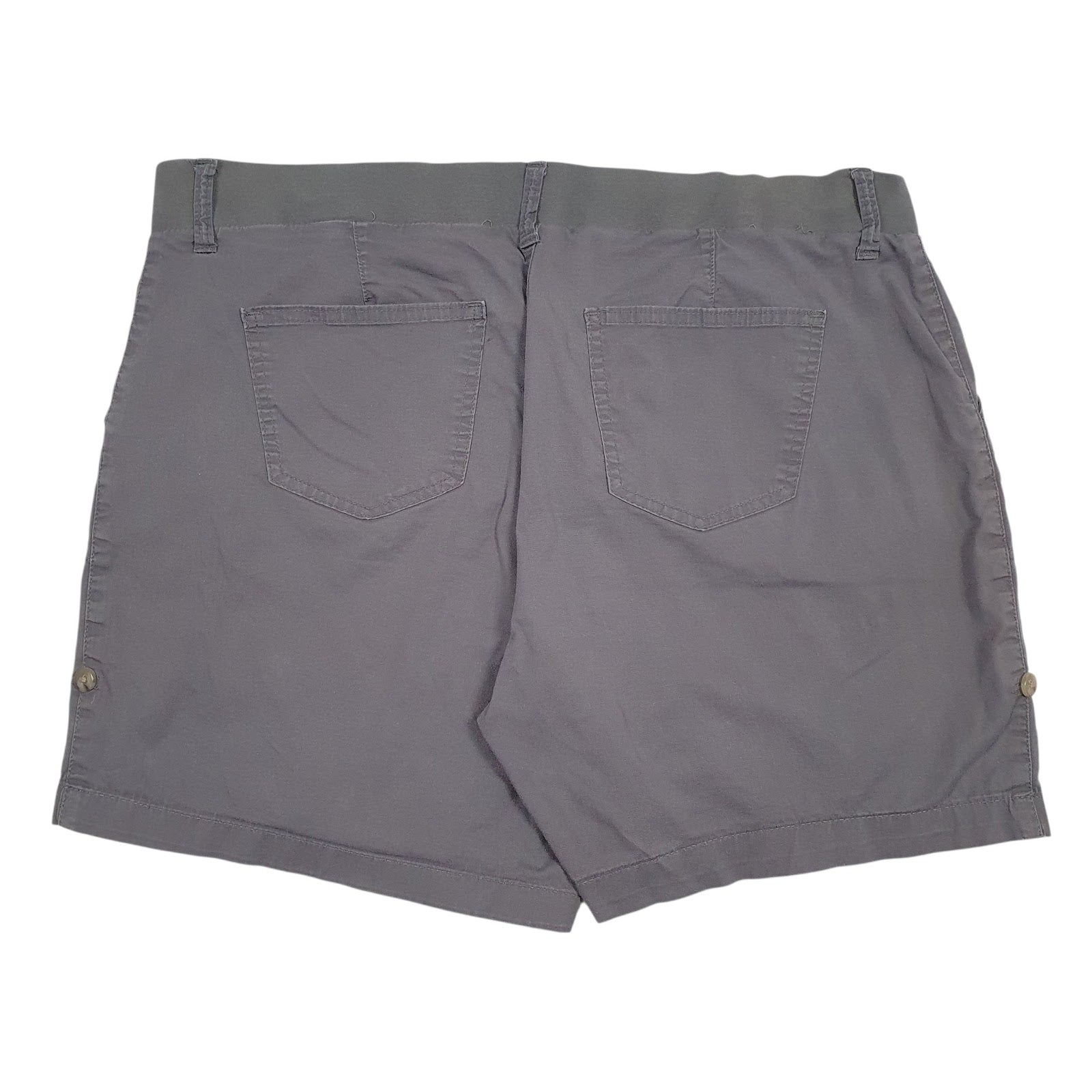 Womens Grey Lee Riders  Shorts