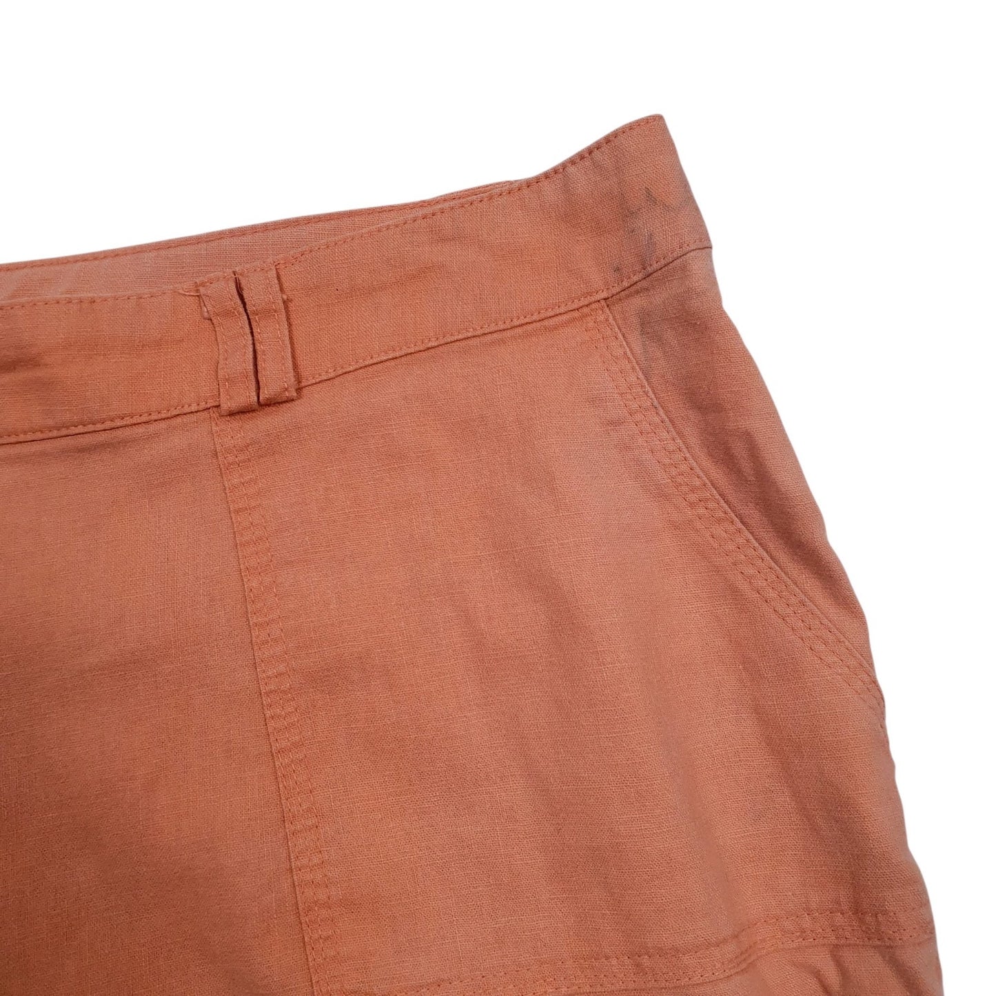 Womens Pink BPC Collection Linen Mixture  Shorts