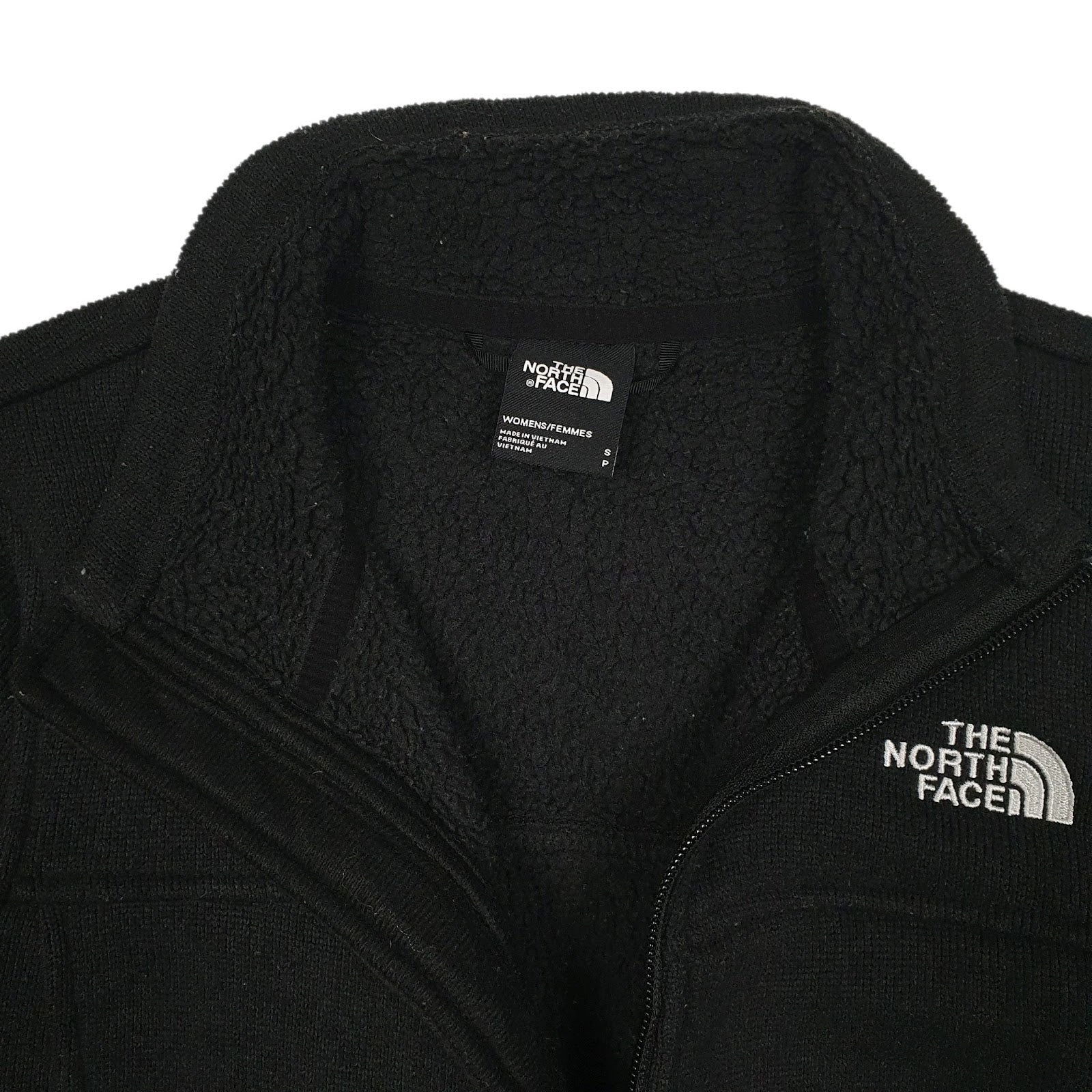 Womens Black The North Face  Full Zip Jumper