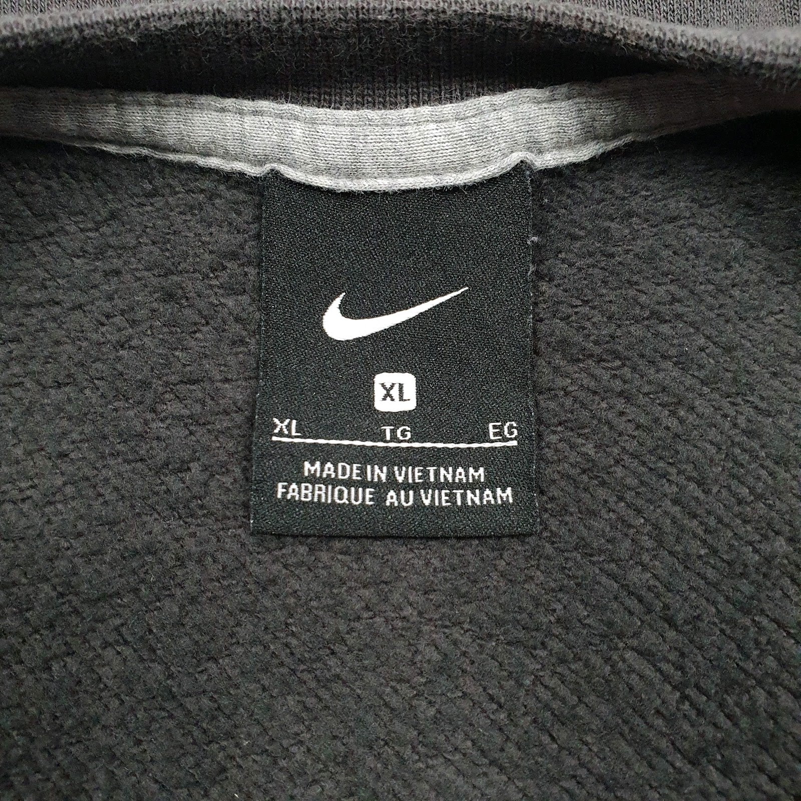Mens Grey Nike  Crewneck Jumper