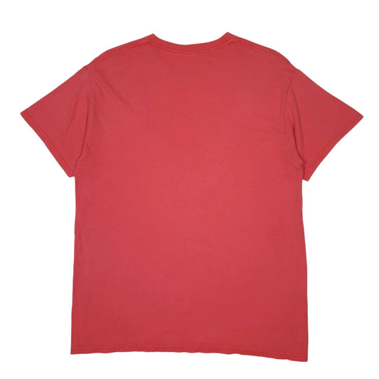 Mens Pink Gildan Kent City Volleyball  T Shirt
