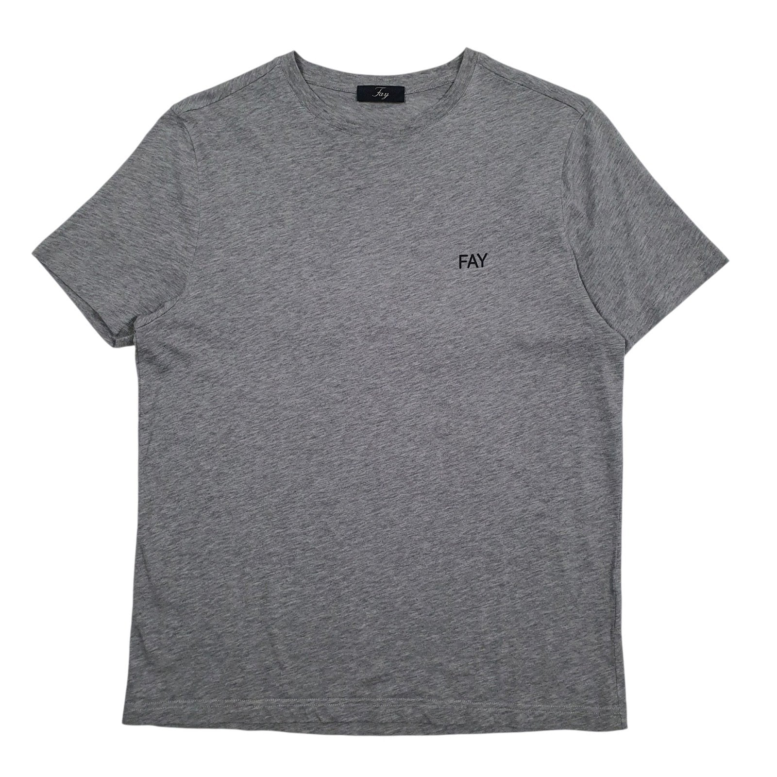 Mens Grey Fay  Short Sleeve T Shirt
