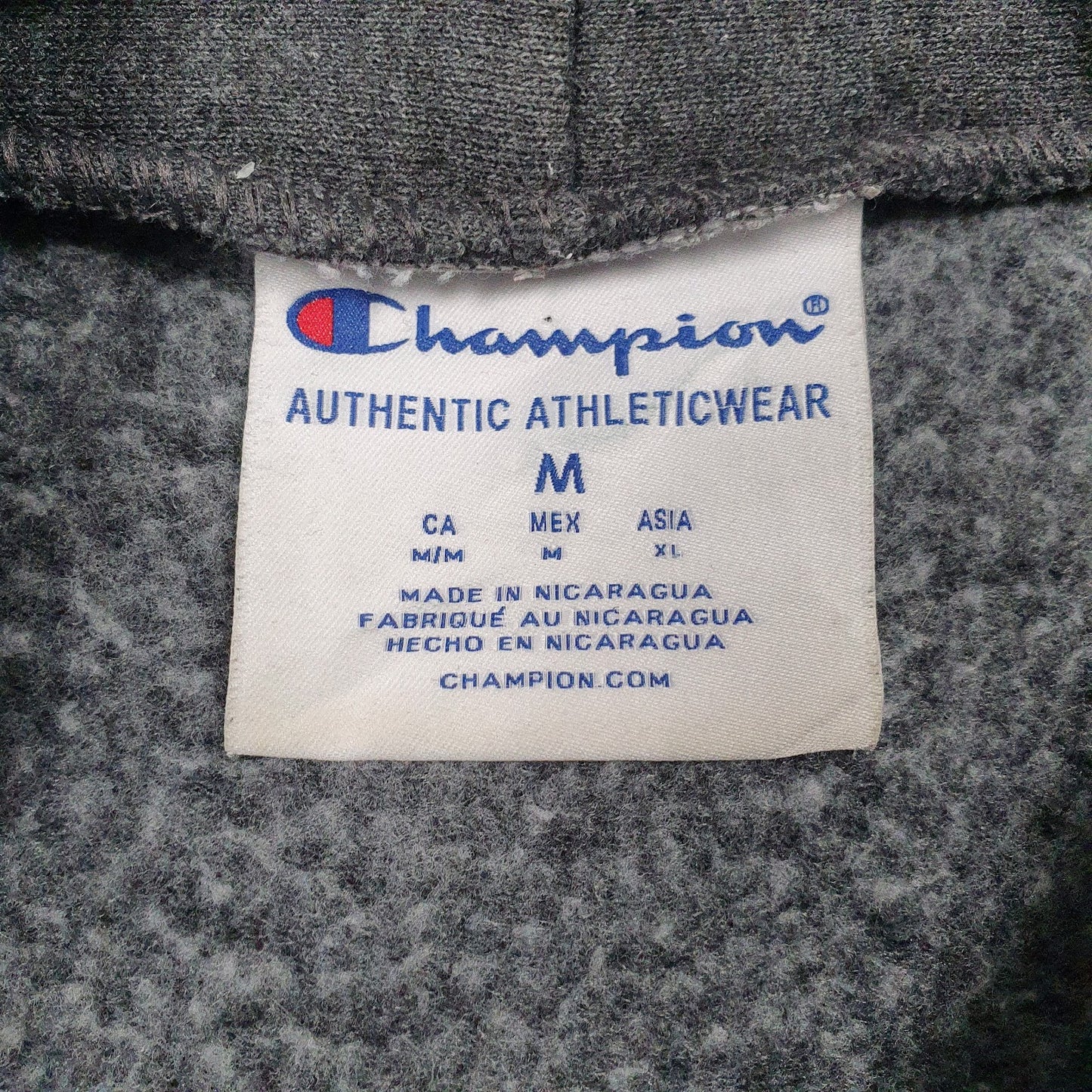 Mens Grey Champion Massachusett Institute Of Technology Hoodie Jumper