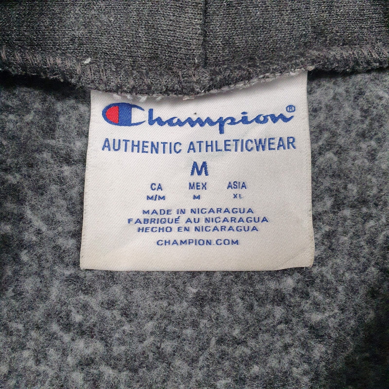 Mens Grey Champion Massachusett Institute Of Technology Hoodie Jumper