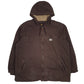 Mens Brown Lee Sherpa Lined  Coat