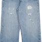 Mens Blue Levis Distressed  Jeans