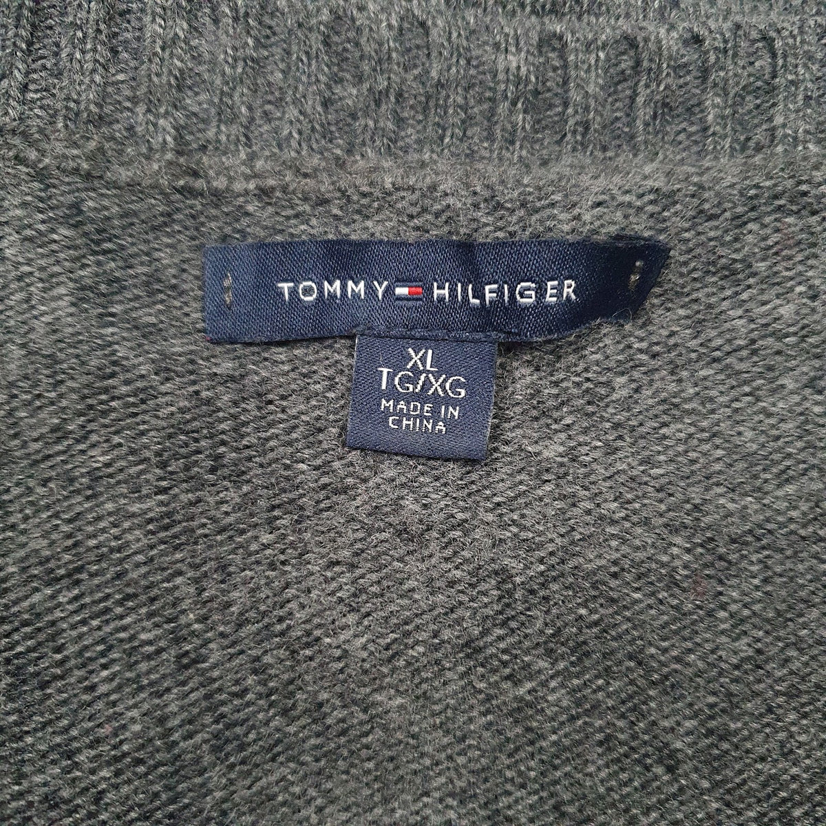 Womens Grey Tommy Hilfiger  Crewneck Jumper