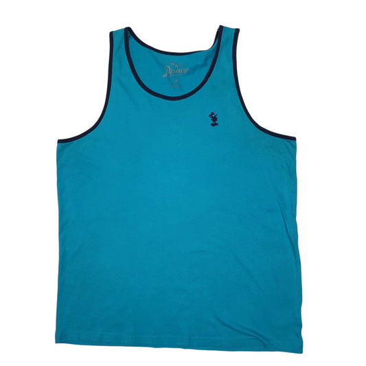 Mens Blue Disney Vest Sleeveless T Shirt
