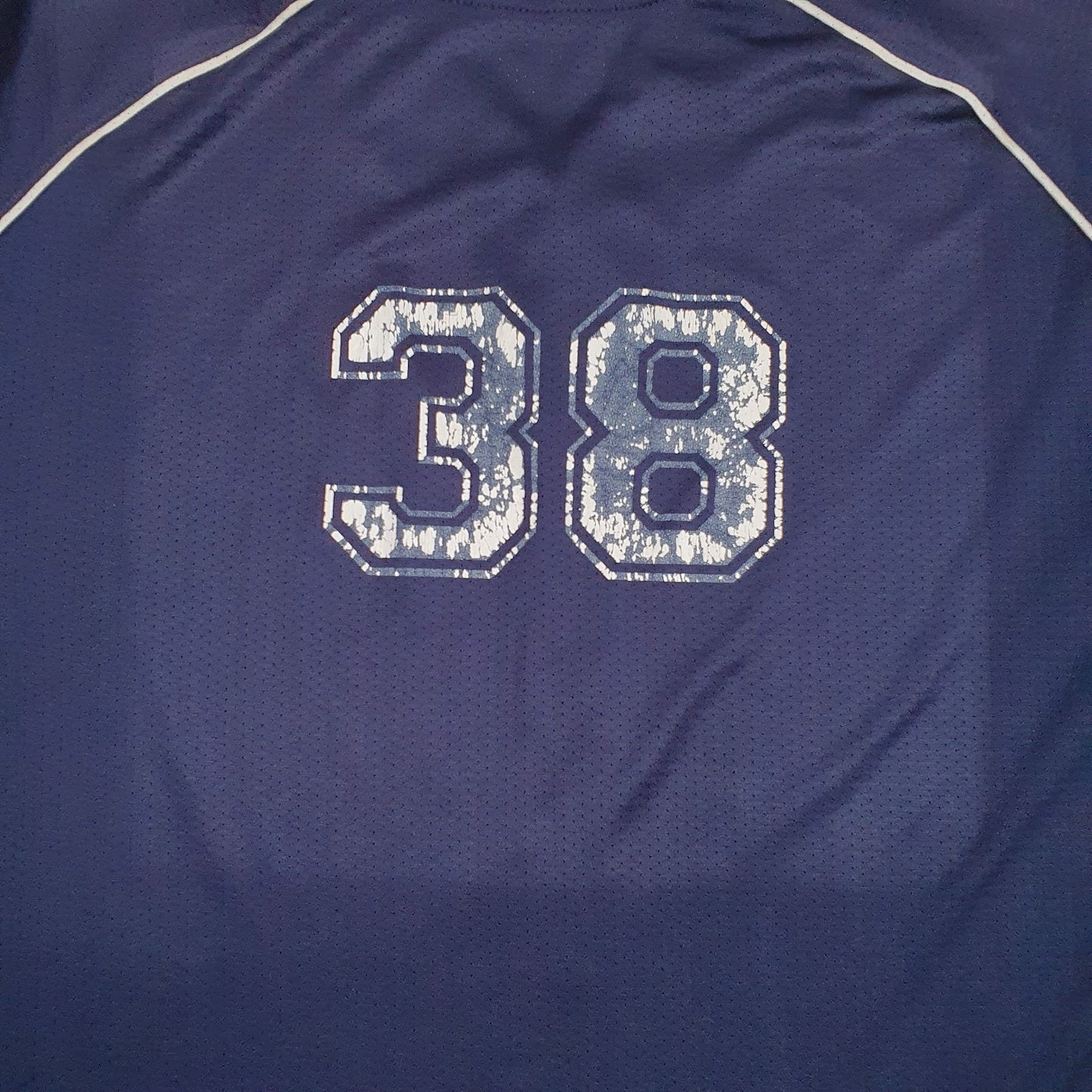 Mens Navy Under Armour Jersey  T Shirt