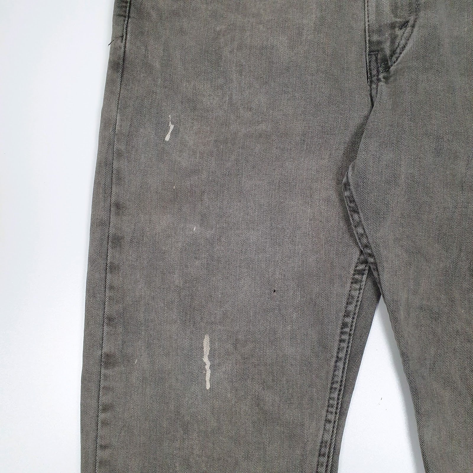 Mens Grey Levis   Jeans