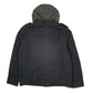 Mens Black Levis Military Hoodie  Coat