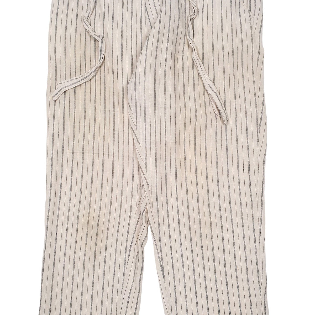 Womens Beige Omara Baggy  Trousers