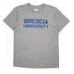 Mens Grey Jerzees Brescia University Short Sleeve T Shirt