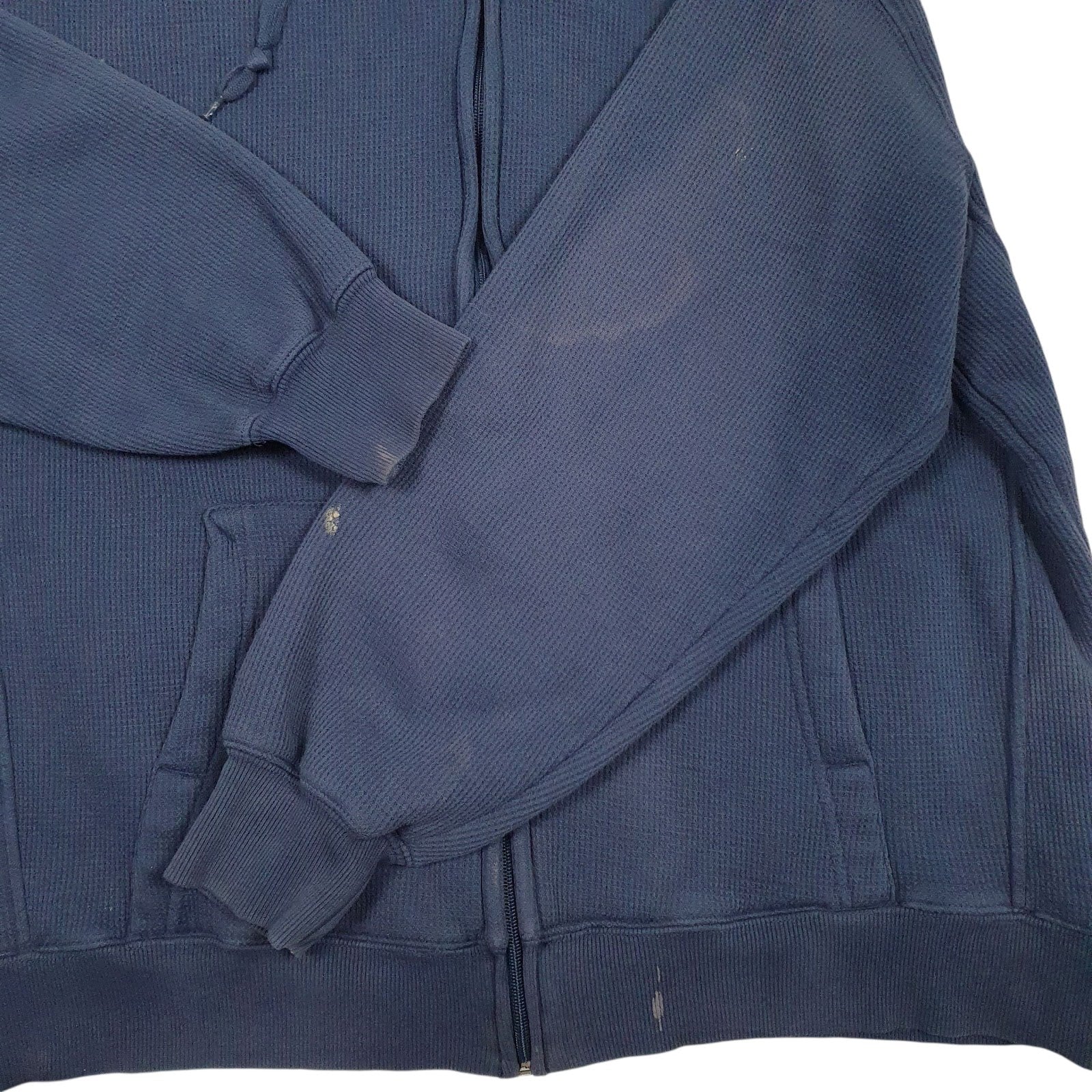 Mens Blue Dickies  Full Zip Jumper