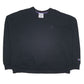 Womens Black Champion  Crewneck Jumper