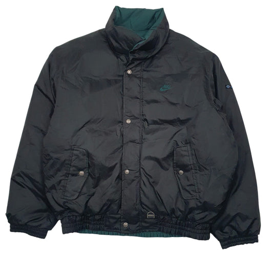 Mens Black Nike Vintage Reversable  Coat