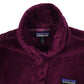 Womens Purple Patagonia Re Tool Snap T Quarter Zip Jumper