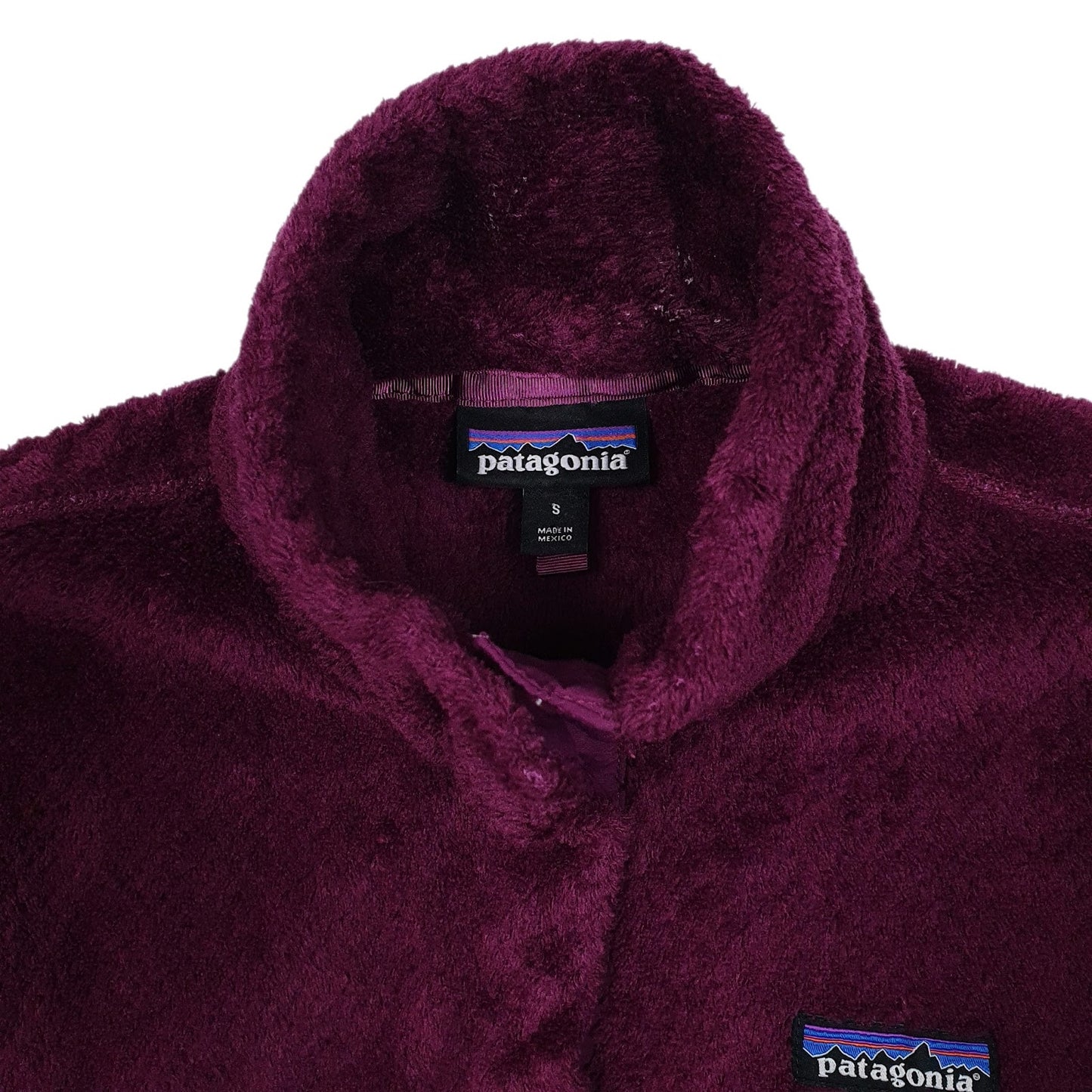 Womens Purple Patagonia Re Tool Snap T Quarter Zip Jumper