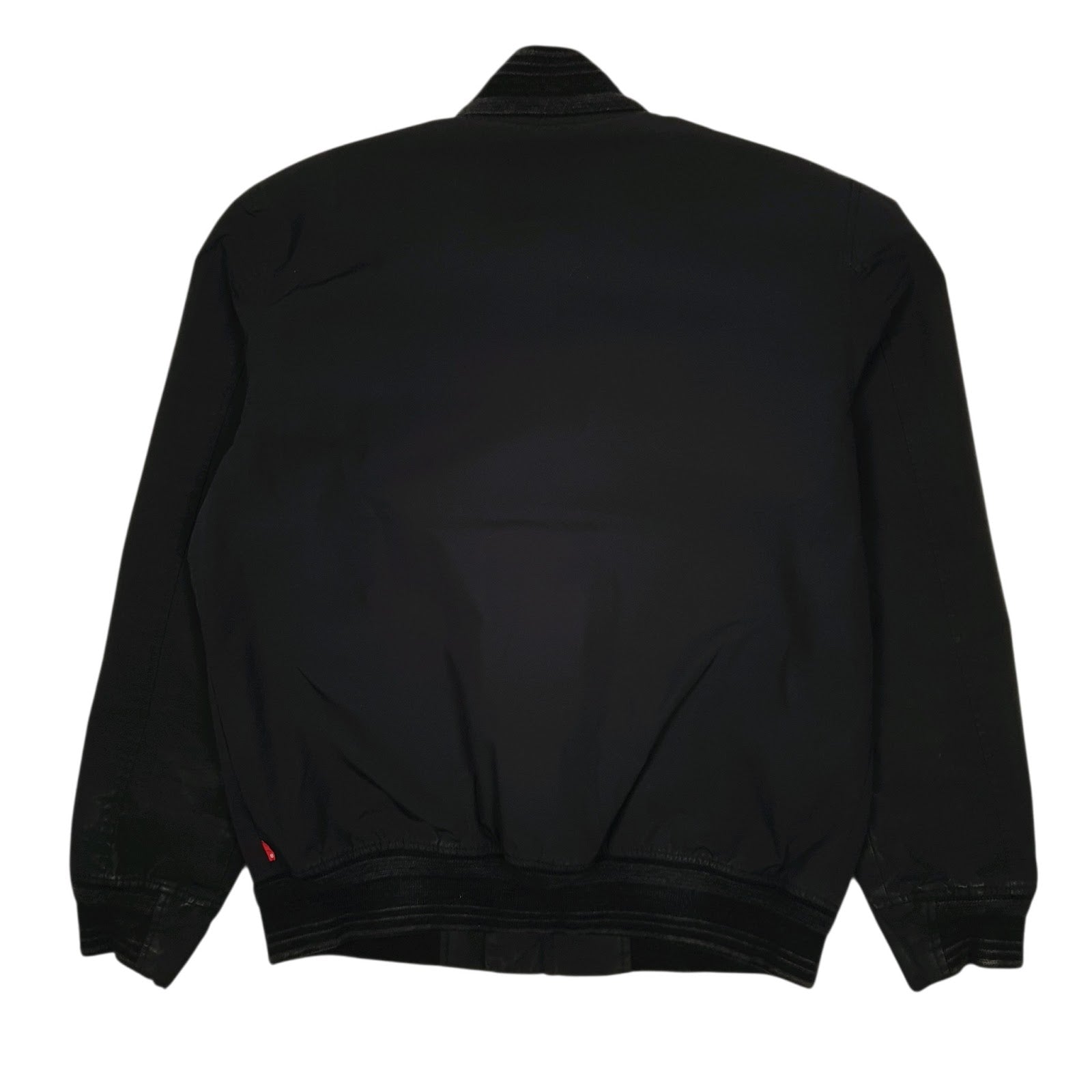 Mens Black Levis Windbreaker  Coat