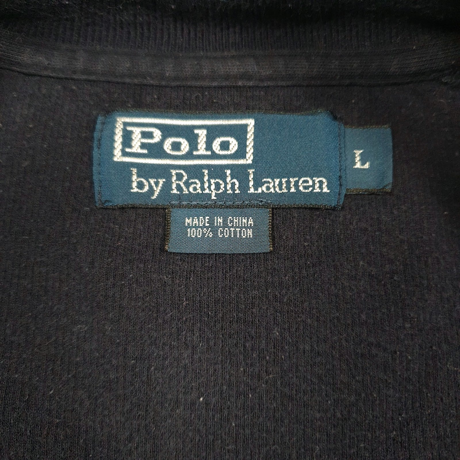 Mens Navy Polo Ralph Lauren  Full Zip Jumper