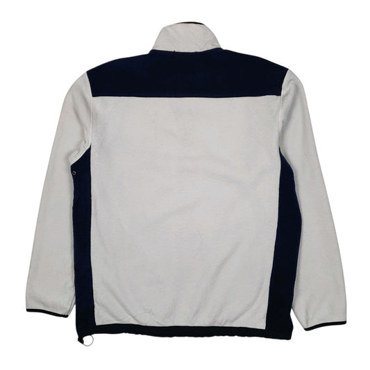 Mens White Nautica  Quarter Zip Jumper