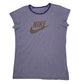 Womens Purple Nike  Short Sleeve T Shirt