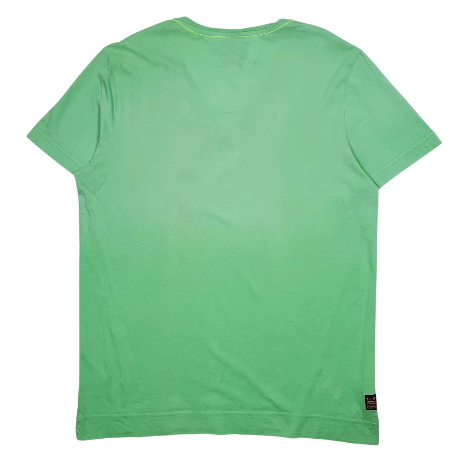 Mens Green G Star Raw V Neck  T Shirt