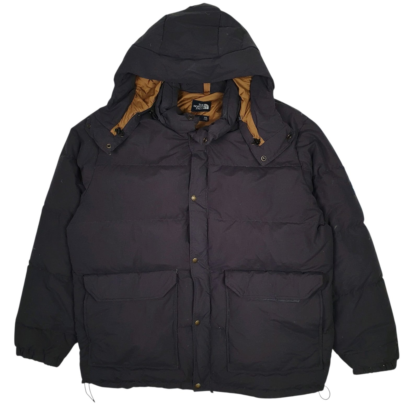 Mens Grey The North Face Heavyweight  Coat