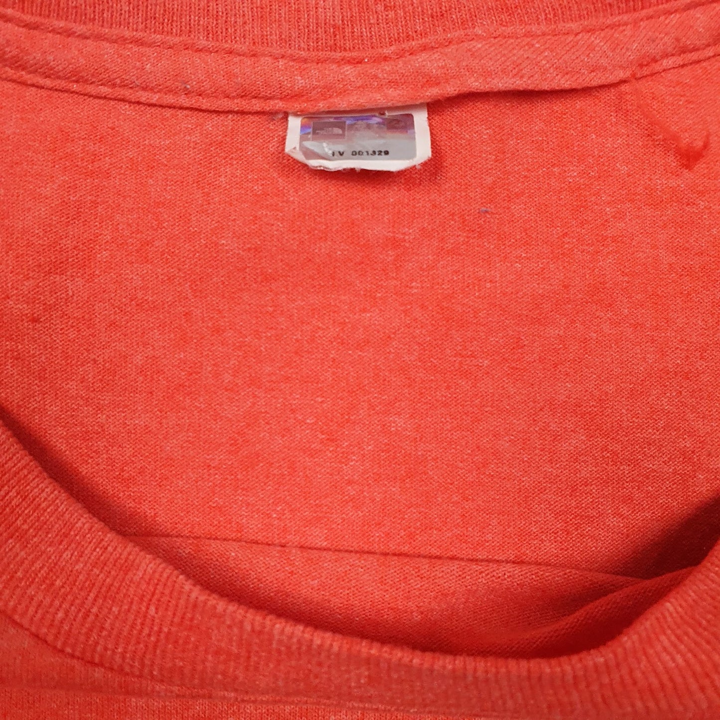 Mens Red The North Face Spellout  T Shirt