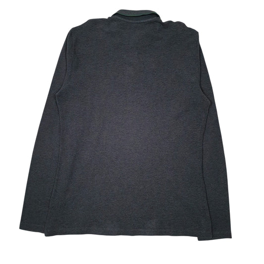 Mens Grey Trussardi   Polo Shirt