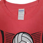 Mens Pink Gildan Kent City Volleyball  T Shirt