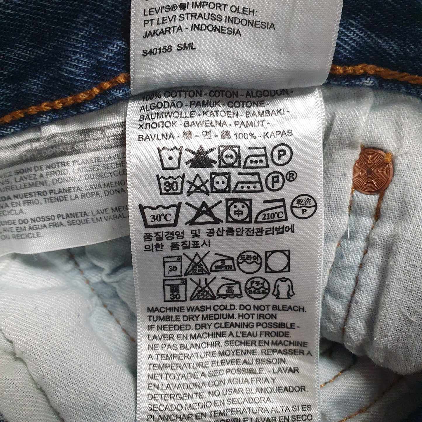 Mens Blue Levis   Jeans